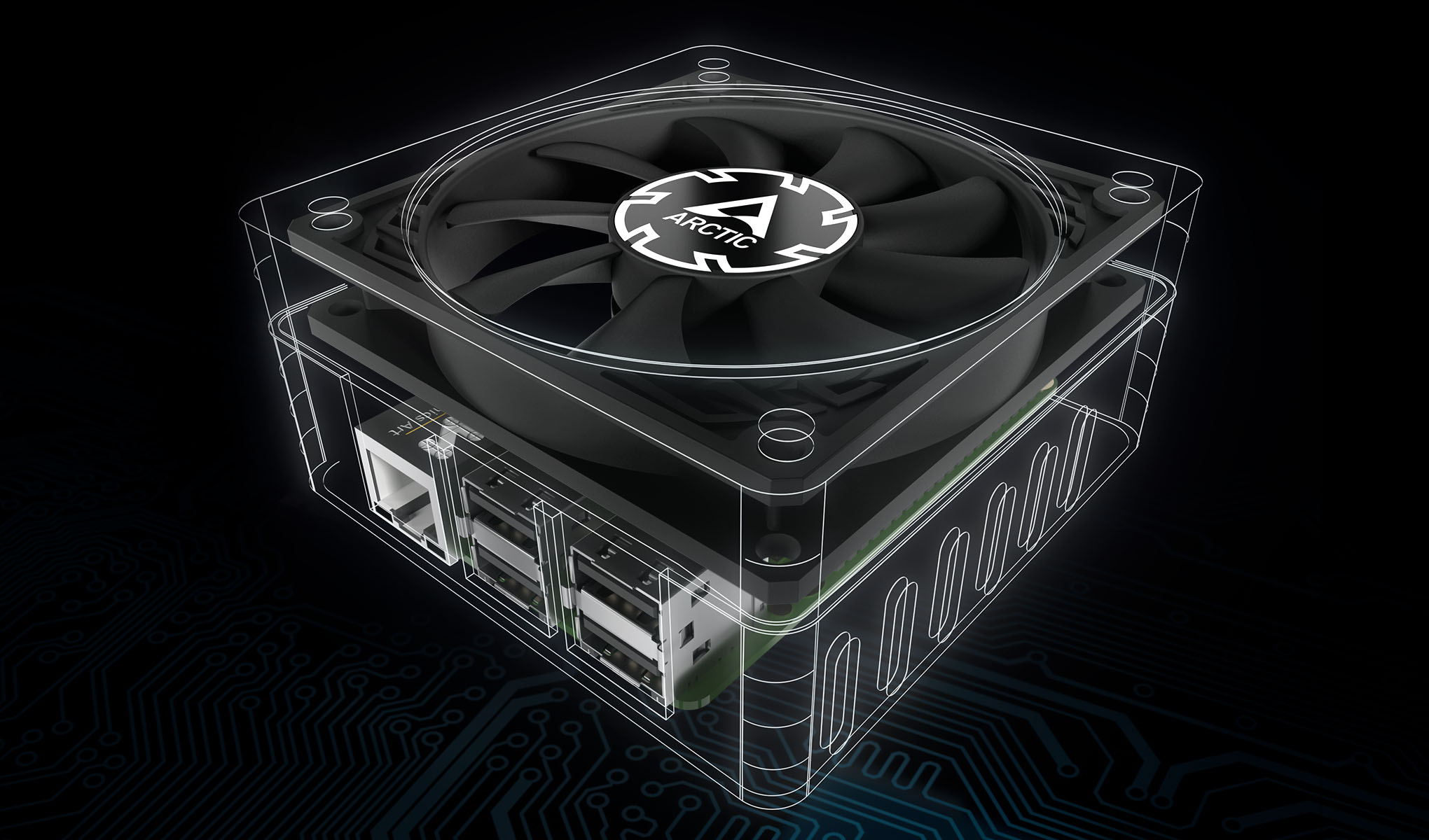 Оптимален для HTPC, одноплатных компьютеров (SBC) и тонких систем
