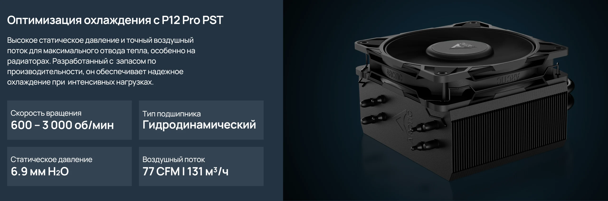 Вентиляторы P12 Pro
